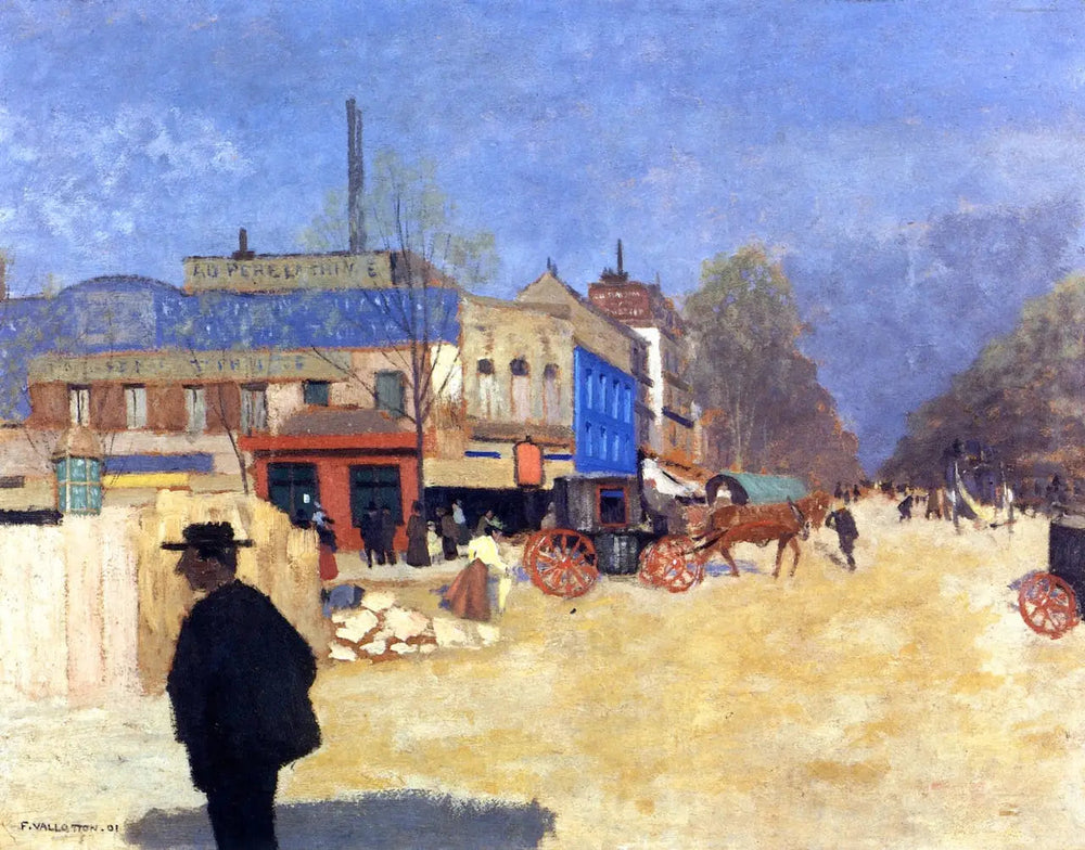 Place Clichy Paris - Félix Vallotton - Alpha Reproduction