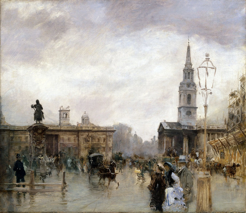 כיכר טרפלגר - Giuseppe De Nittis