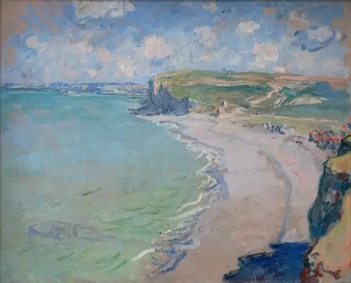 Pourville Beach W807 - קלוד מונה