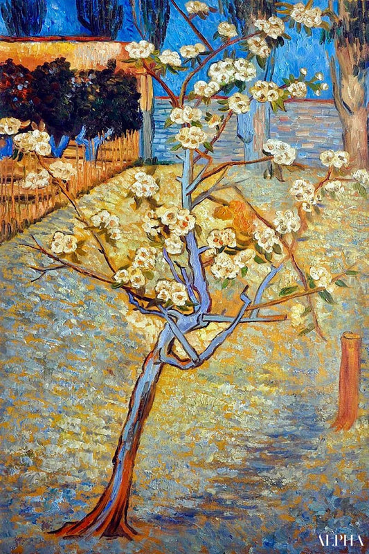 Poirier en fleur - Van Gogh - Reproductions de tableaux et peintures haut de gamme