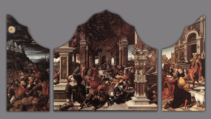 Polyptyque de Job et de Lazare - Bernard van Orley
