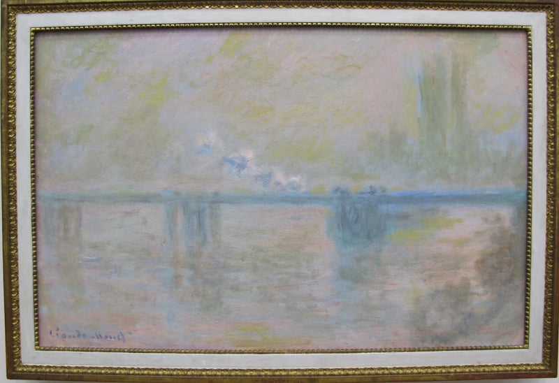 גשר צ'רינג קרוס (יום מעונן), 1900 - קלוד מונה