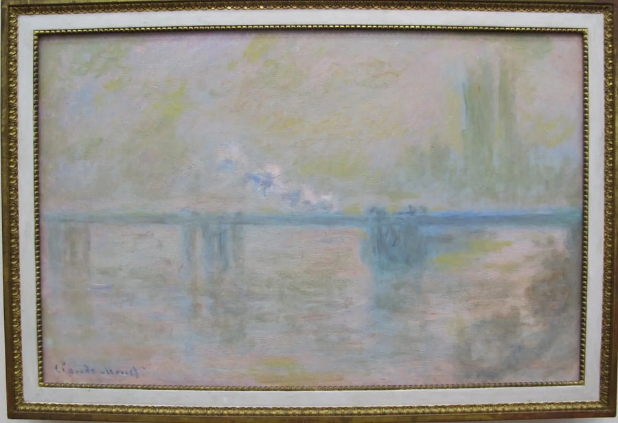 גשר צ'רינג קרוס (יום מעונן), 1900 - קלוד מונה