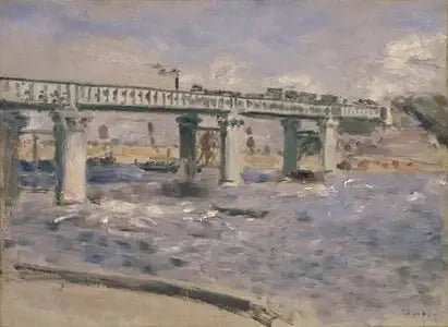 גשר רכבת בארז'נטוי - פייר-אוגוסט רנואר