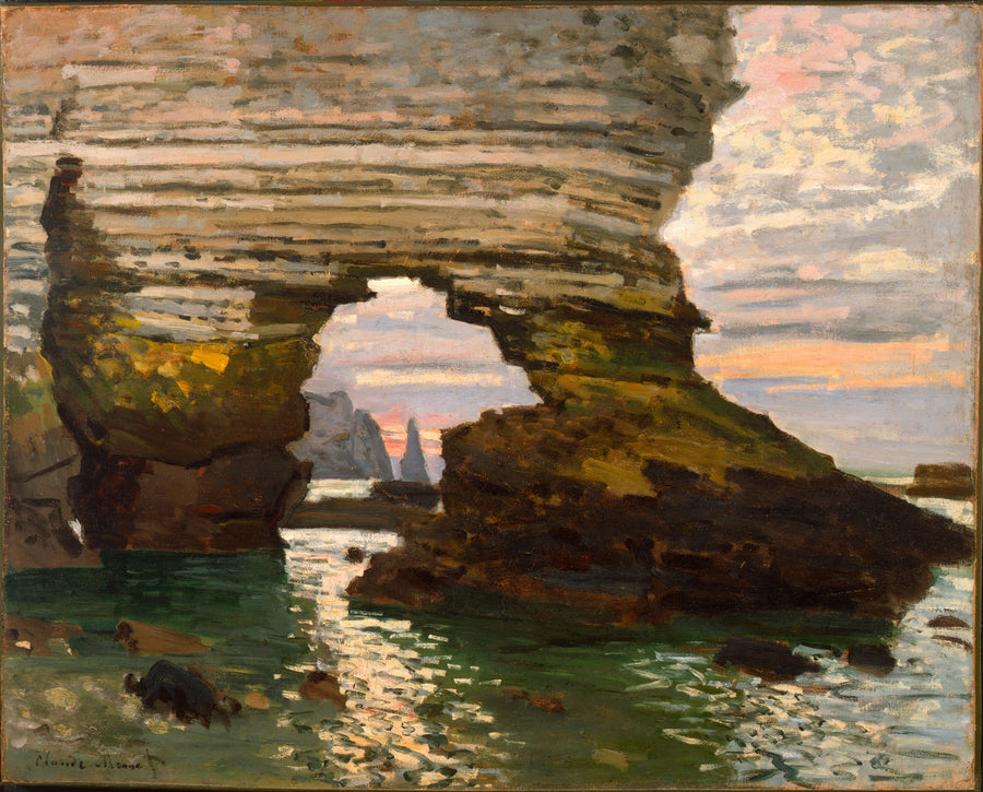 La Porte d'Amont, Étretat W258 - קלוד מונה
