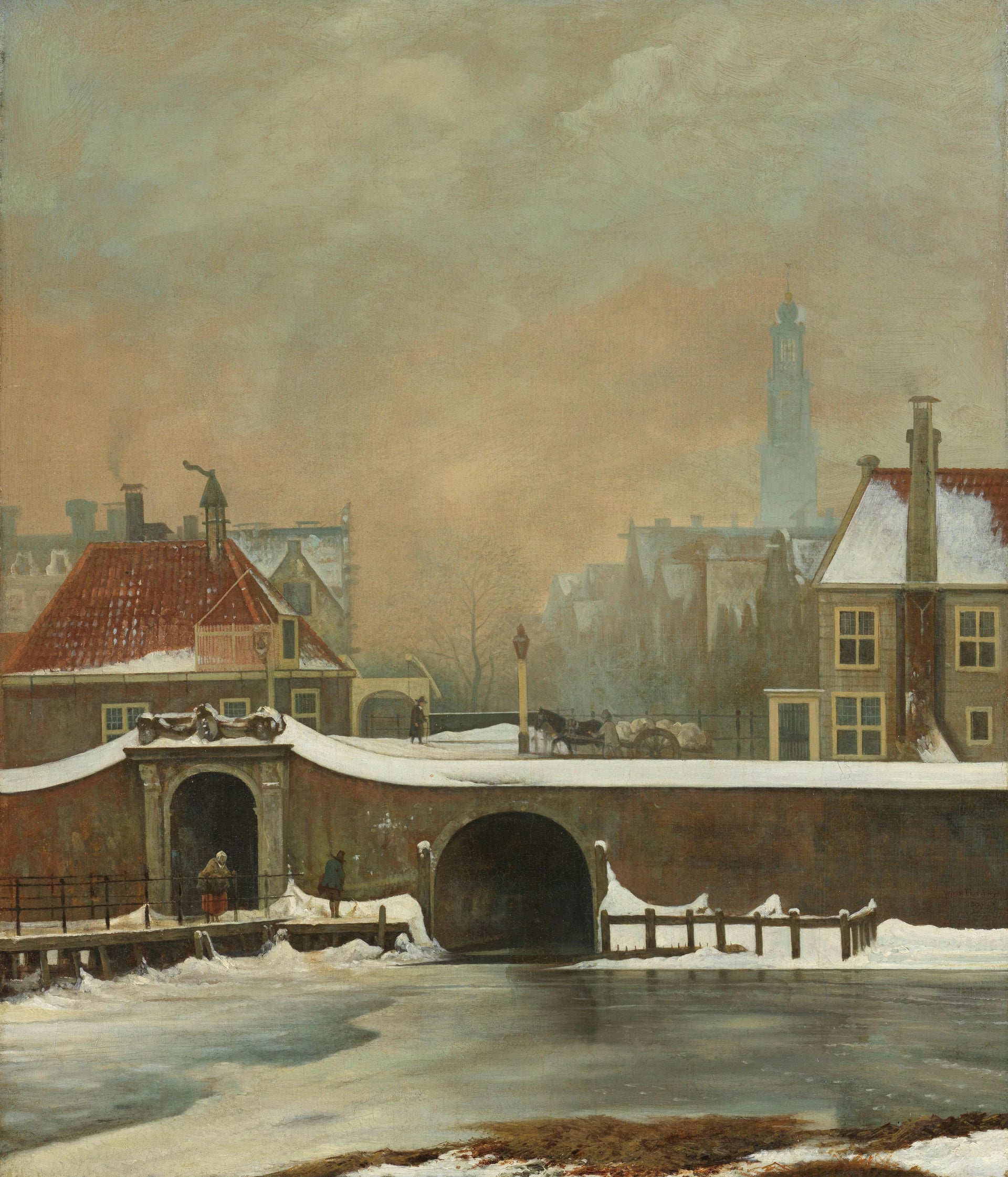 La porte-fenêtre à Amsterdam - Wouter Joannes Troostwijk