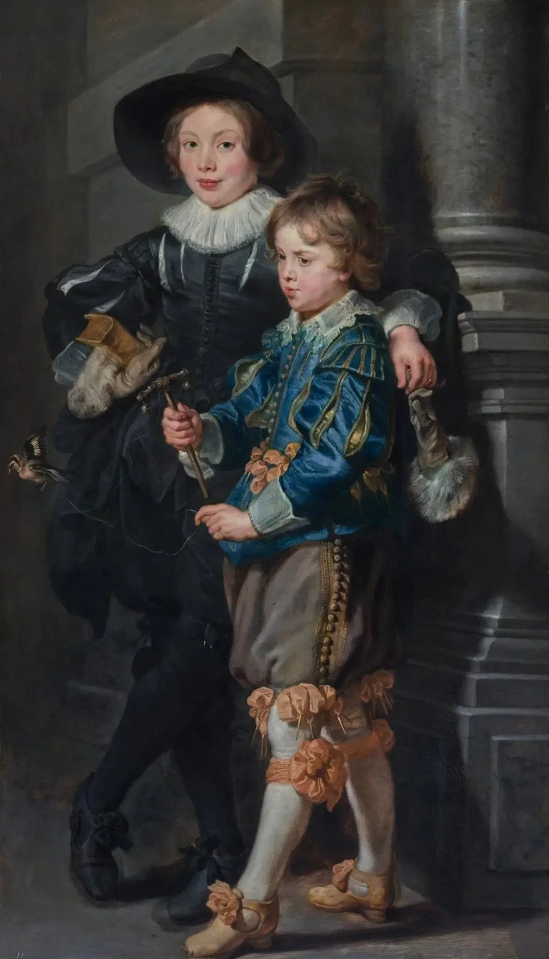 דיוקן של אלברט (1614-1657) ושל ניקולאס רובנס (1618-1673) - פיטר פול רובנס