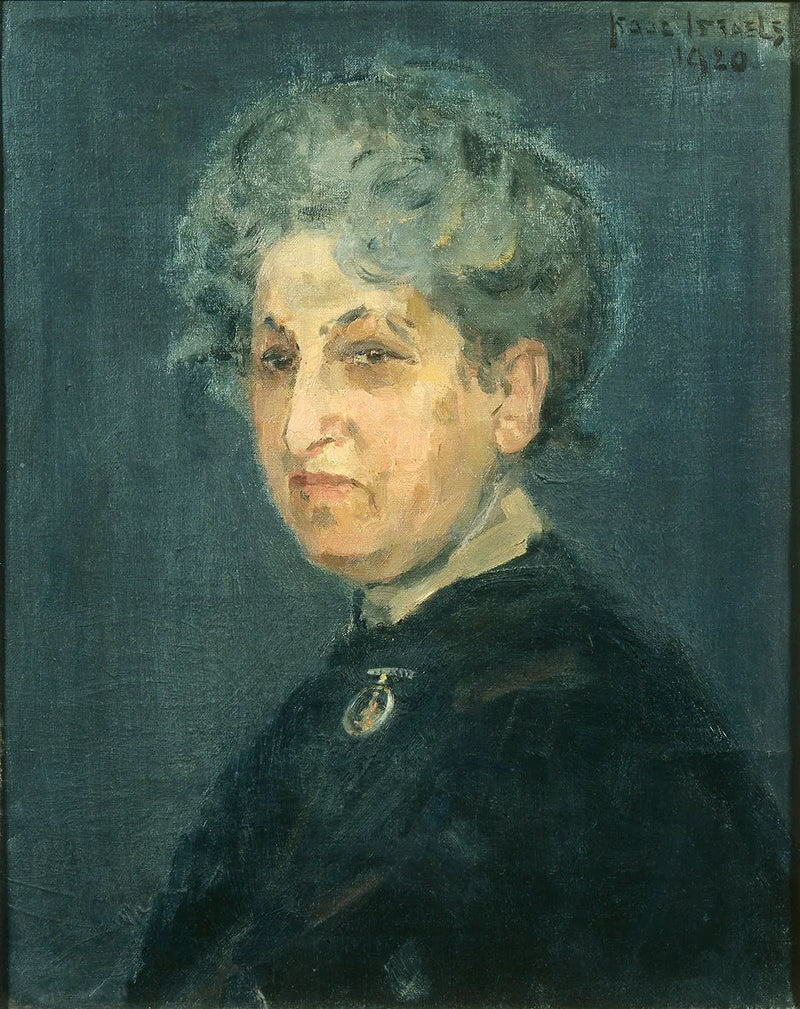 דיוקן אלטה ג'ייקובס (1854-1929) - אייזיק ישראל