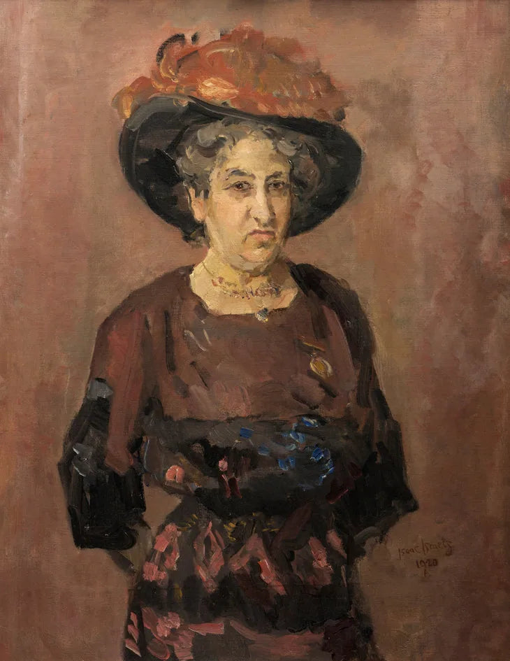 דיוקן אלטה ג'ייקובס (1854-1929) - אייזיק ישראל