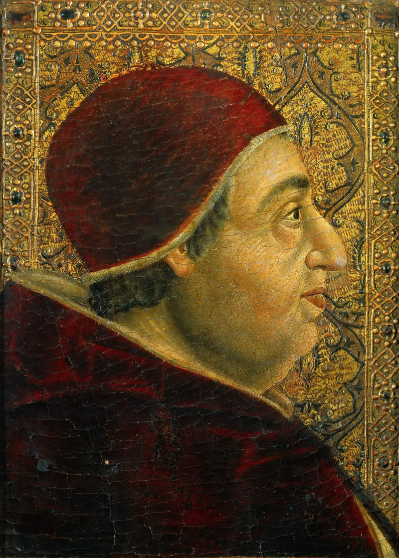 דיוקן של אלכסנדר השישי (בורגיה, 1492-1503) - פדרו ברוגואטה