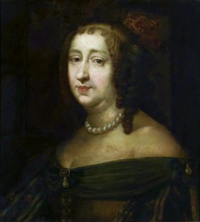 פורטרט של אן ד'אוסטריה (1601-1666). - פייר מיגנאר