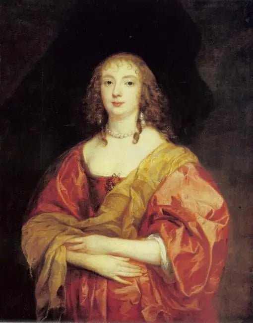 דיוקן של אן קר, ליידי רסל, הרוזנת מבדפורד (1615-1684), בערך 1639 - אנטואן ואן דייק
