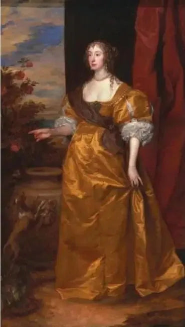 דיוקן של אן קיליגרו (1607-1641), אשתו של ג'ורג' קירק - אנטואן ואן דייק