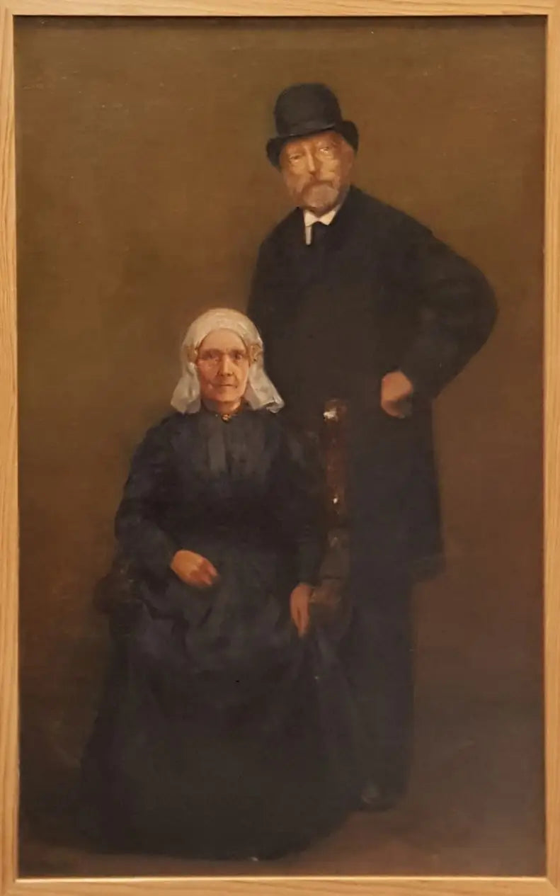 דיוקן של אגברט קויפרס (1828-1892) וג'נטיה וייגרסמה (1828-...) - פיט מונדריאן