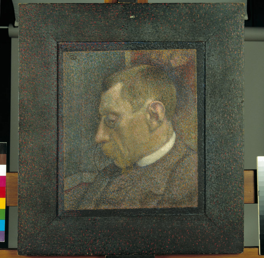 Portrait d'Émile Verhaeren - Georges Lemmen image 1 reproduction réalisée par Alpha Reproduction