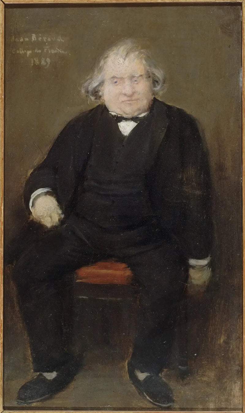 דיוקן של ארנסט רנאן (1823-1892), פילוסוף - ז'אן ברוד