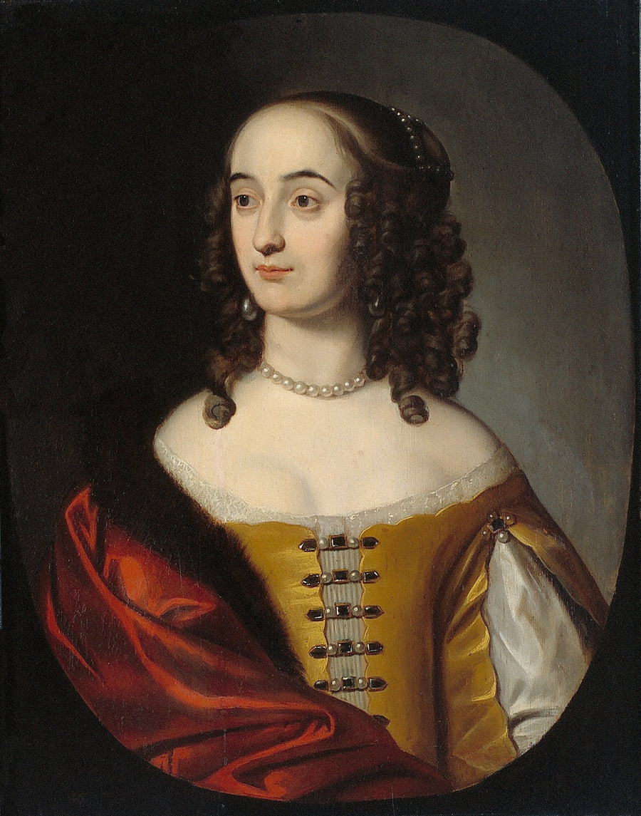 פורטרט של הנריוט מרי ואן דה פאלץ (1626-1651) - גריט ואן הונטרוסטר