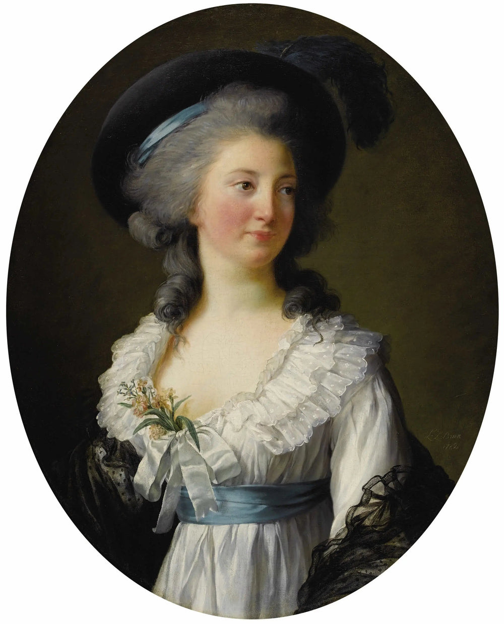 Portrait d’Izabela Czartoryska - Élisabeth Vigée Le Brun - Alpha Reproduction