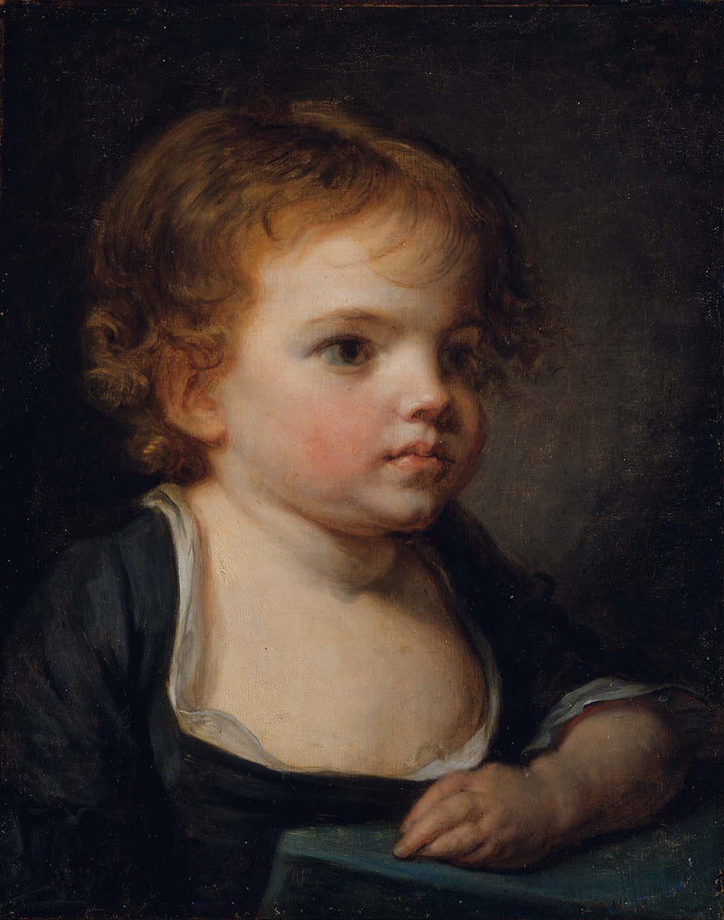 פורטרט של ילד - ז'אן-בטיסט גרוז
