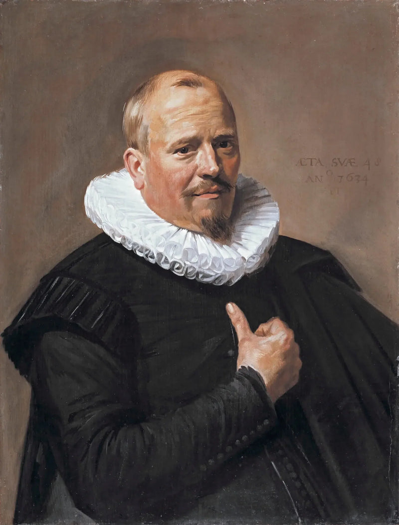 פורטרט של גבר לא ידוע - פרנס הולס