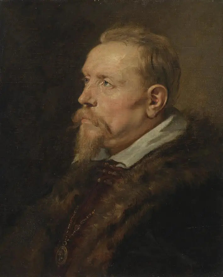 Portrait d'un membre de la famille Van den Wijngaerd - Peter Paul Rubens image 1 reproduction d’œuvre d’art à l’huile