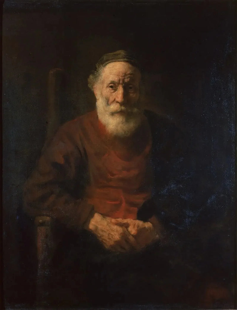 דיוקן של איש זקן באדום מאת רמברנדט - רמברנדט