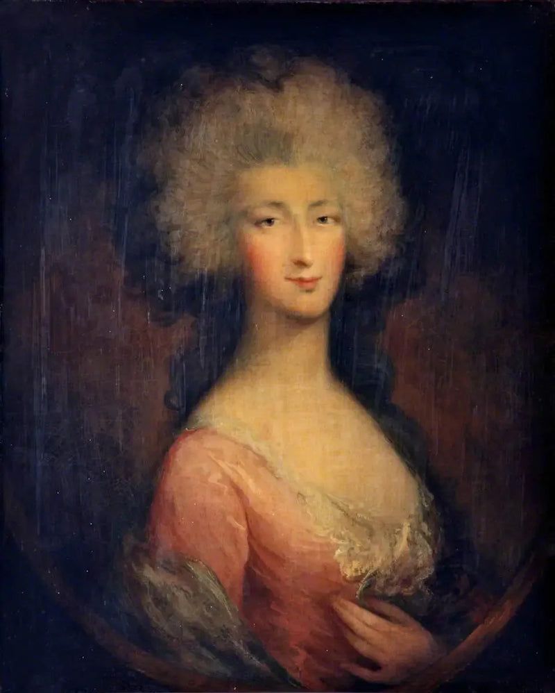 פורטרט של גברת (המכונה « גברת אליוט, בערך 1758–1823 ») - תומאס גיינסבורו