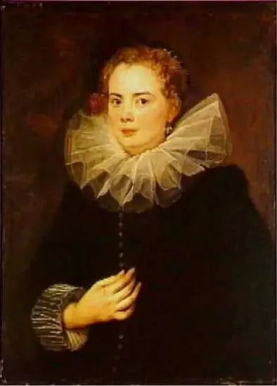 פורטרט של אשה מג'נובה, בערך 1625-1626 - אנטואן ואן דייק