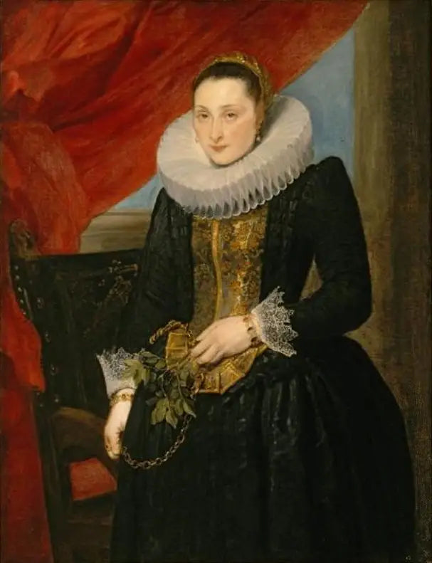 פורטרט של אשה, בערך 1618-1621 - אנטואן ואן דייק