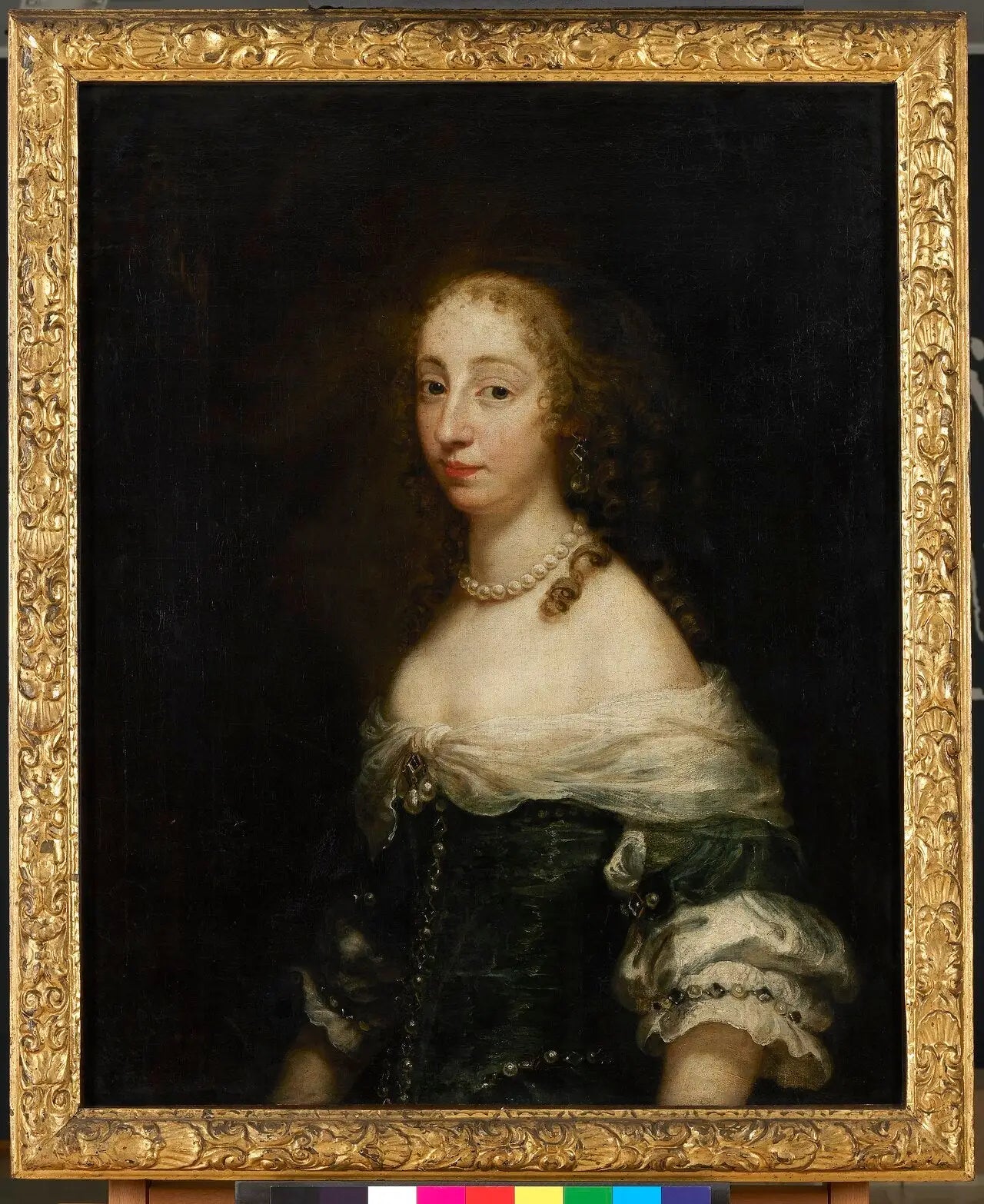 Portrait d'une femme inconnue - Juste d'Egmont image 1 reproduction de peinture à l’huile