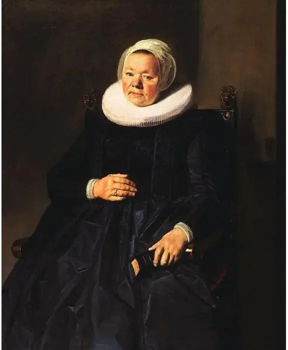 Portrait d'une femme, possible Hylck Boner - Frans Hals image 1 reproduction d’œuvre d’art à l’huile