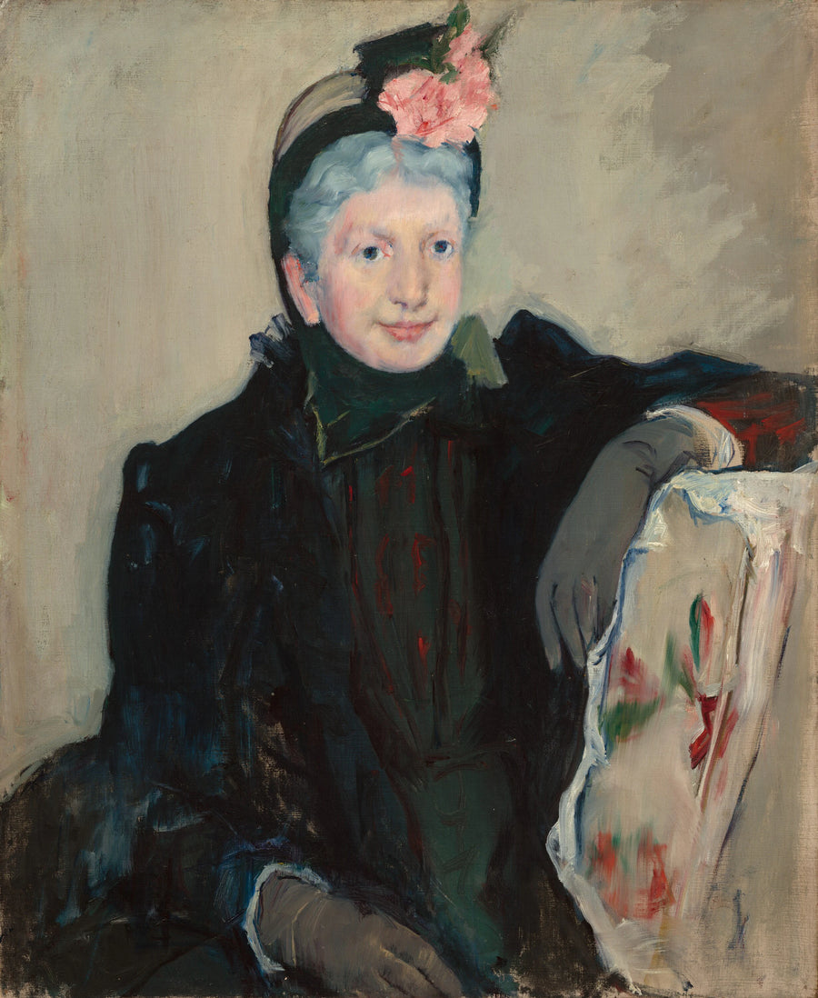 Portrait d'une dame - Mary Cassatt