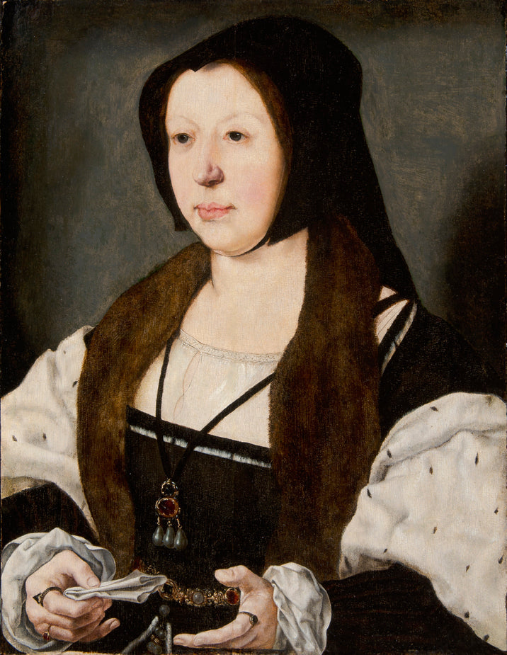 Portrait d’Anna de Bergh marquise de Veere - Jan Gossaert - Alpha Reproduction