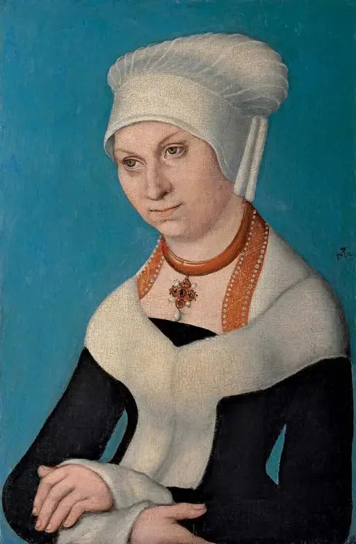 דיוקן של ברברה, דוכסית סקס (1471-1539) - לוקאס קרנאך הזקן
