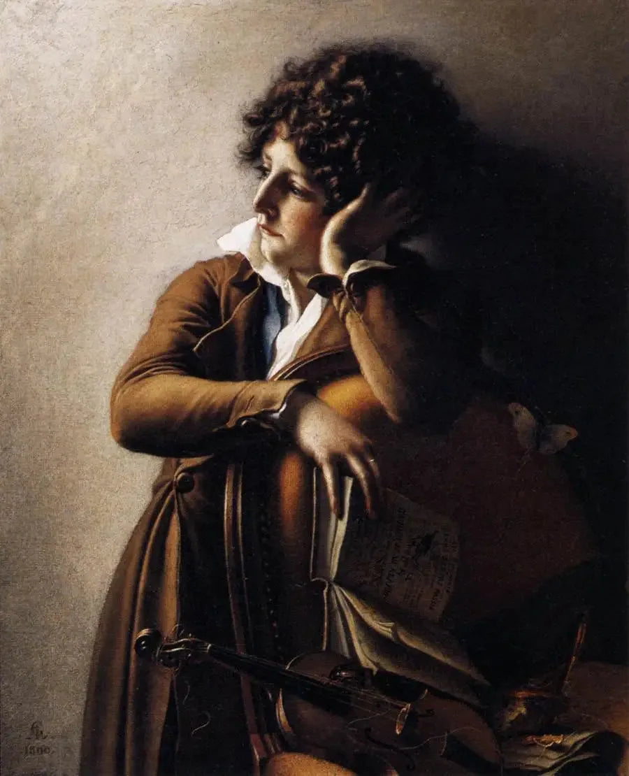 דיוקן של בנואיט אגנס טריוזון (1790 – 1804), בכינוי « Ruhehaus » - אן-לואי גירוד