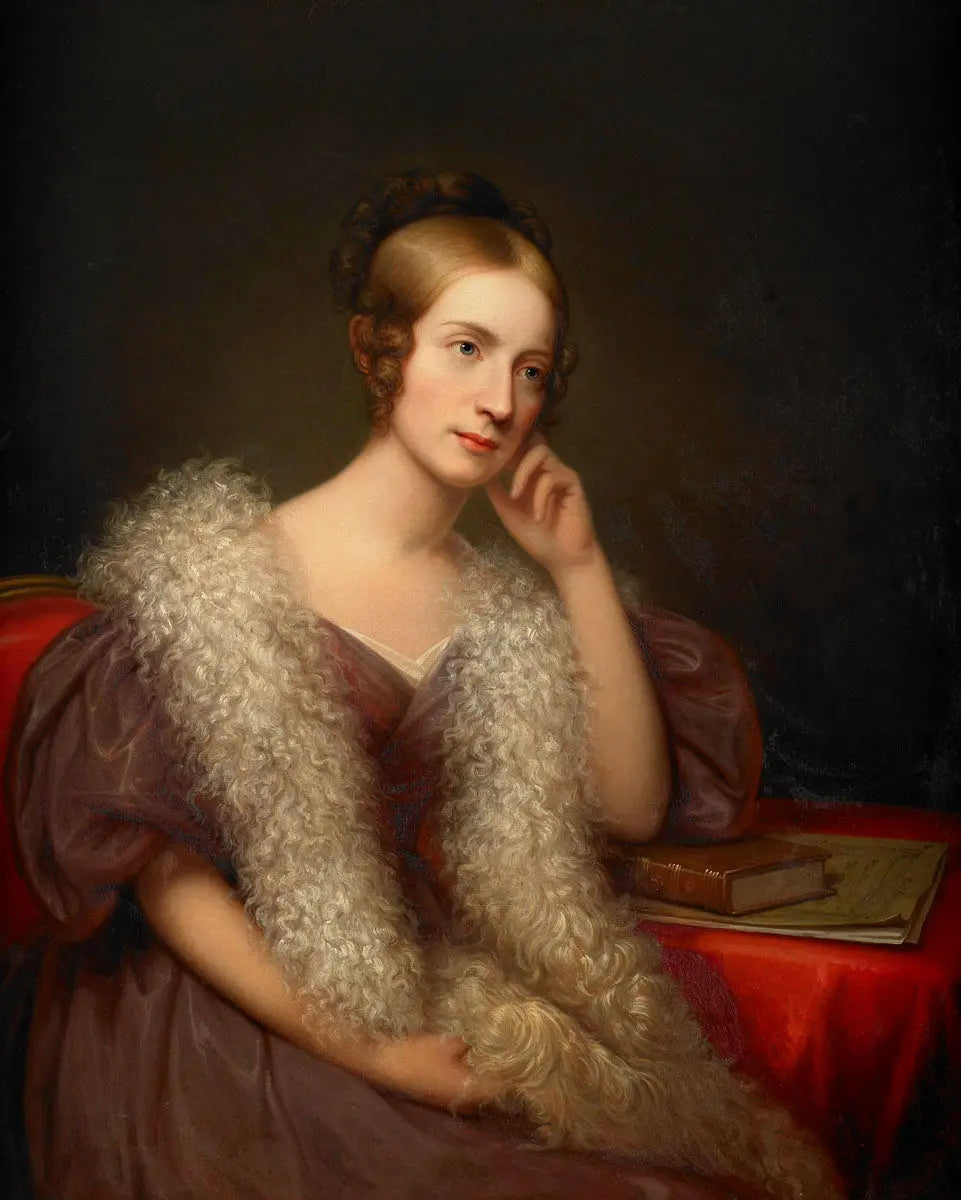 portrait de Caroline Louisa Pratt Bartlett - Rembrandt Peale - Alpha Reproduction