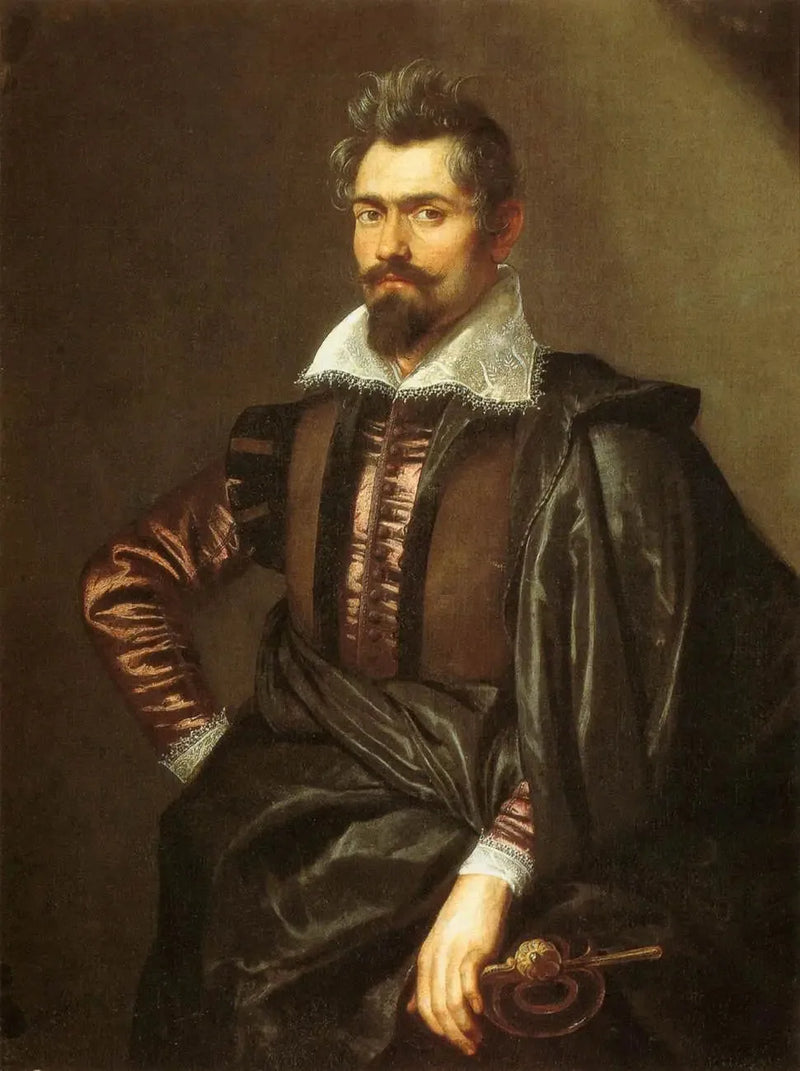 דיוקן של קאספר שופפה (1576-1649) - פיטר פול רובנס
