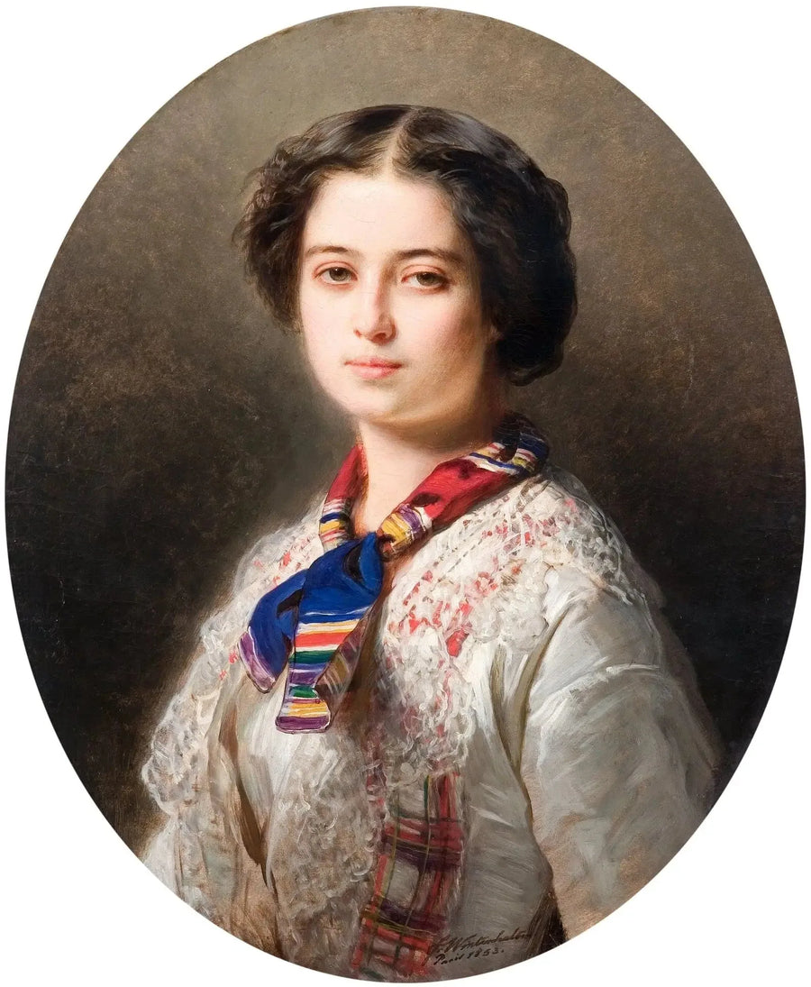 דיוקן של ססיילי לובומירסקי מז'מויצקי (1831-1904) - פרנץ קסבר וינטרהולטר