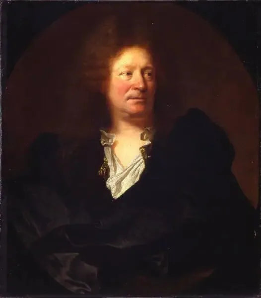 דיוקן של צ'ארלס דה לה פוסה (1636-1716) - הייאסינט ריגו