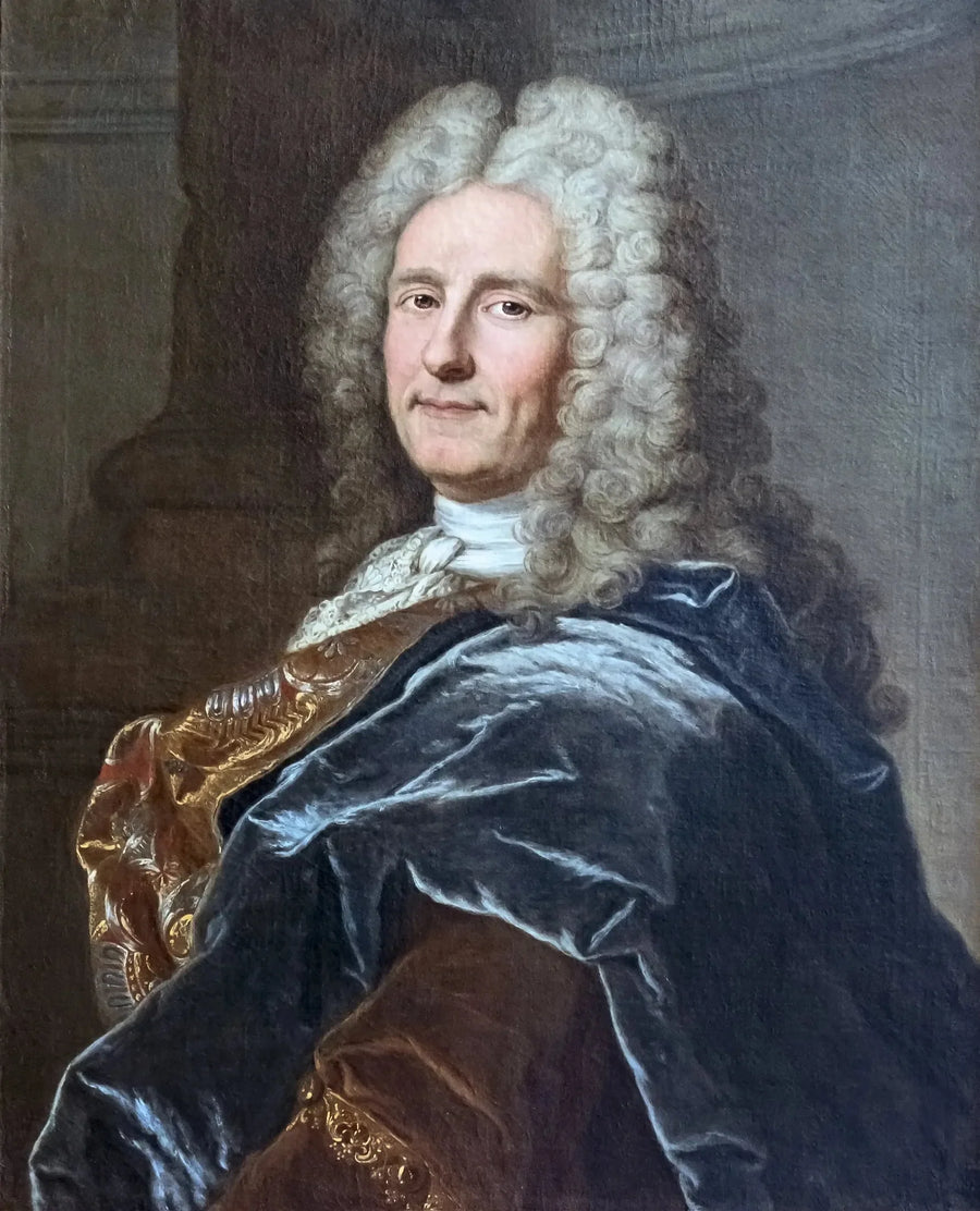 דיוקן של פרנסואה הראשון קסטנייר (1676-1759) - הייאסינט ריגו