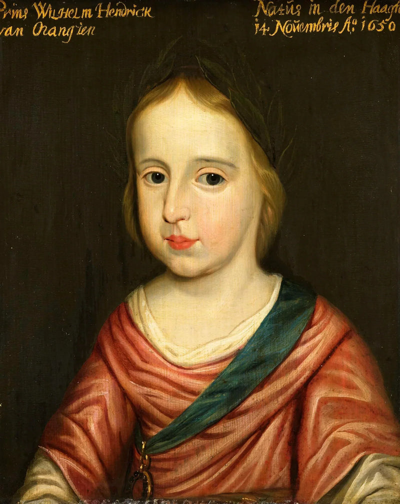 דיוקן של ג'יימס השלישי (1650-1702), נסיך אורנג' - גריט ואן הונטרוסטר