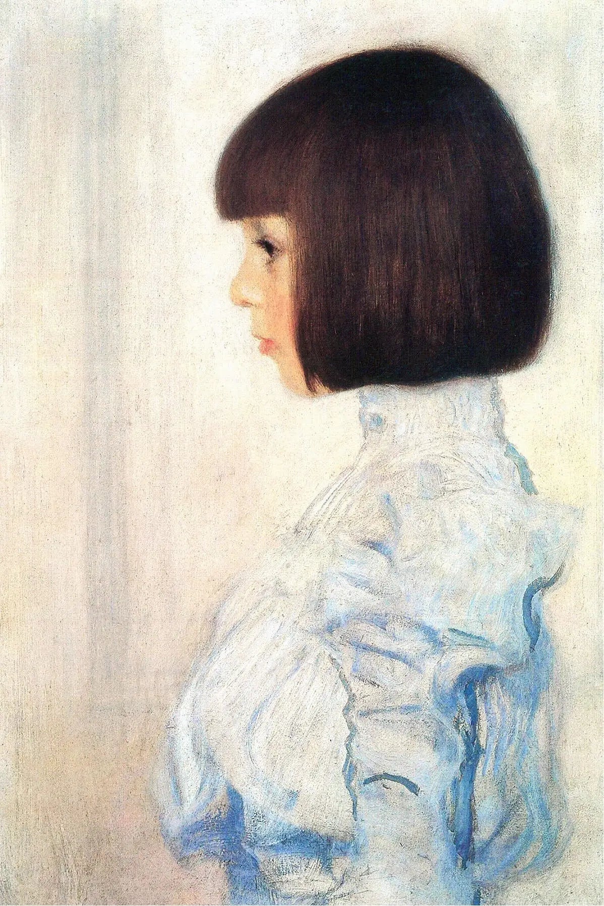 Reproduction du tableau « Portrait de Helene Klimt - Gustav Klimt » par Alpha Reproduction en peinture à l’huile