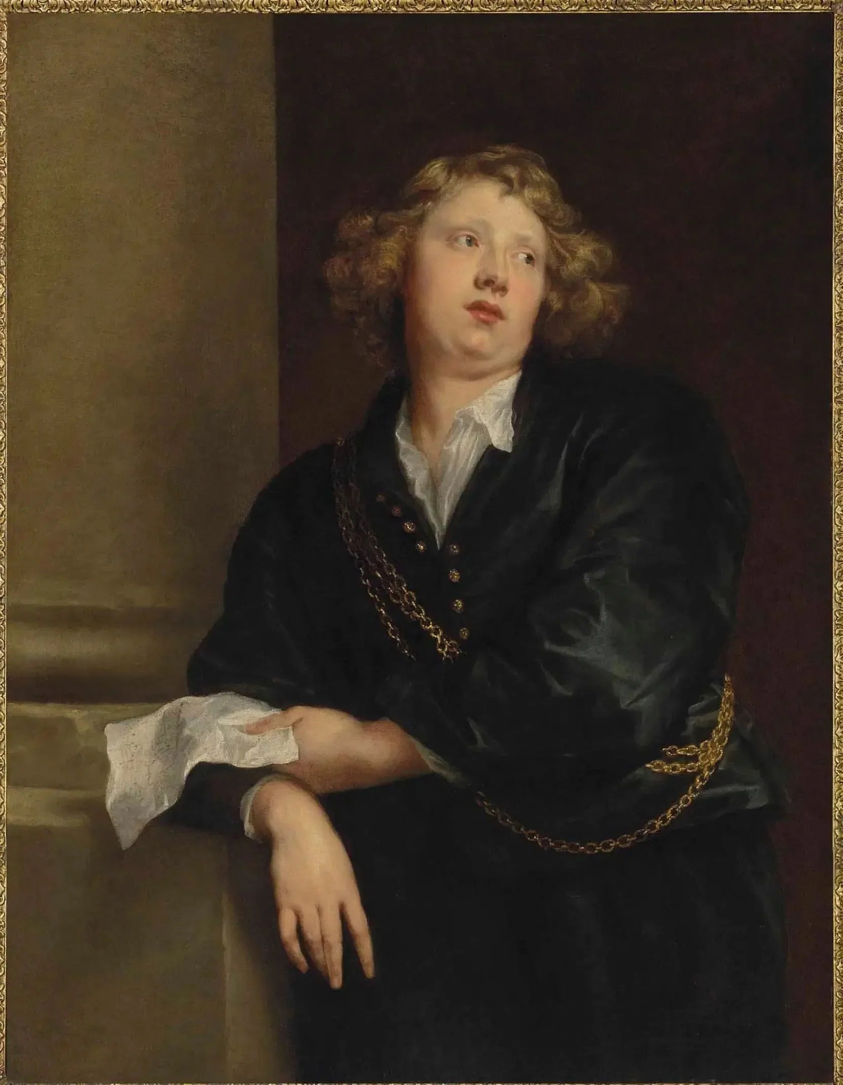 Portrait de Hendrick Liberti - Antoine van Dyck image 1 copie de tableau peinte à la main