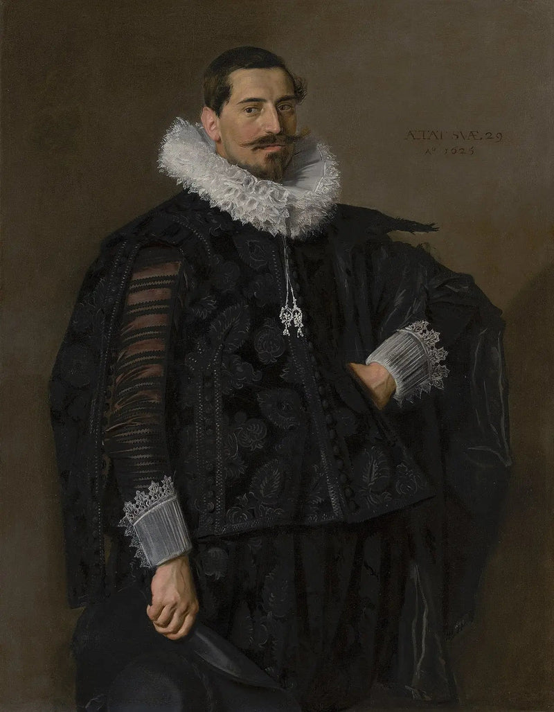 דיוקן של יעקב פיטרסז. אוליקן (1596-1638) - פרנס הולס