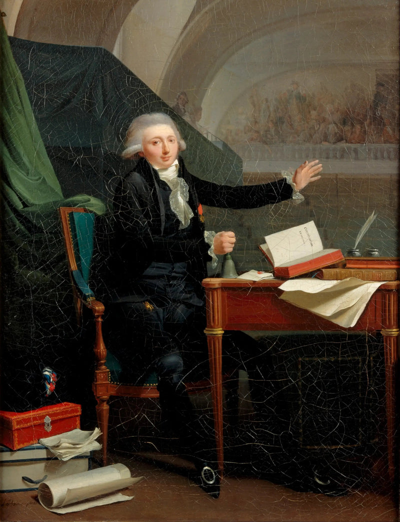 דיוקן של ג'אן אנטוני ד'אברוהולט (1756-1792) - לואי-ליאופולד בואילי