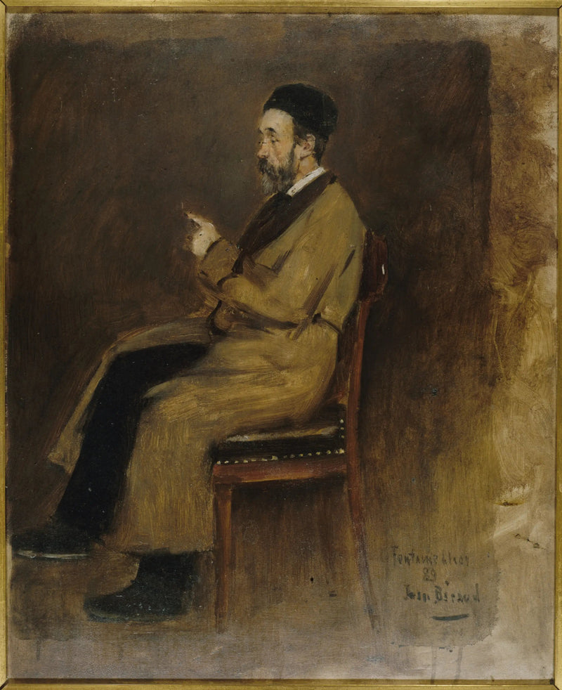 דיוקן של ז'אן-ז'אק וייס (1827-1891), עורך ב