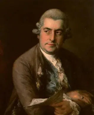 דיוקן של יוהאן כריסטיאן באך (1735-1782) - תומאס גיינסבורו