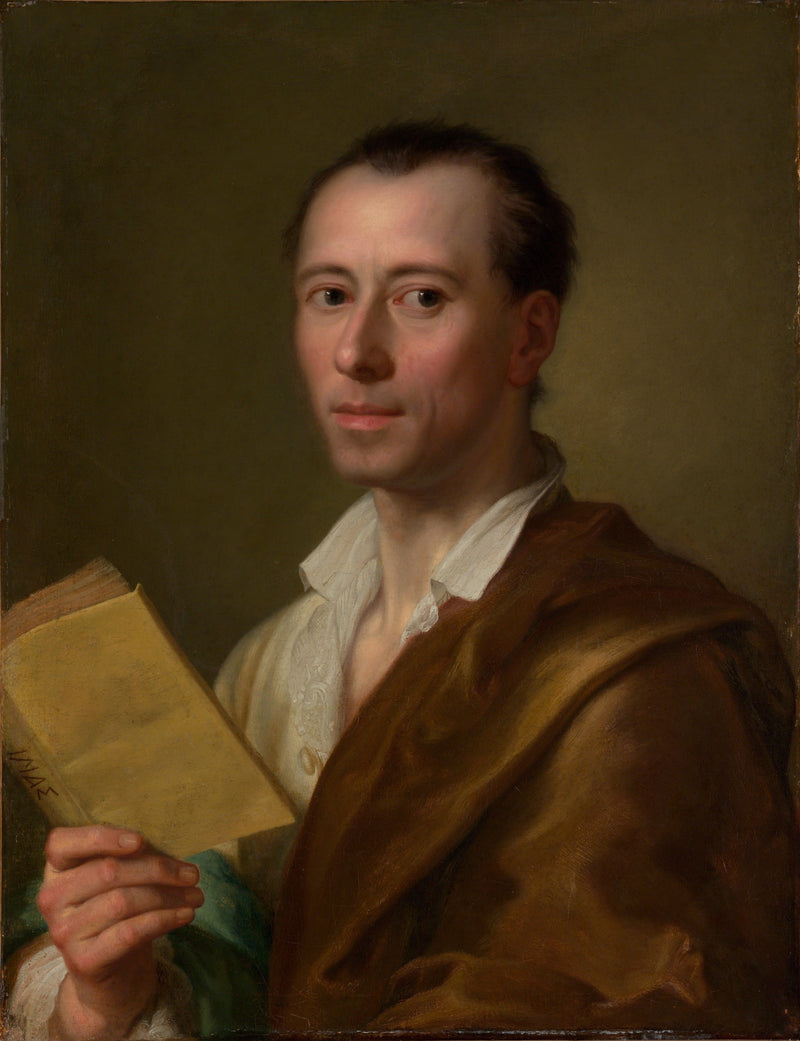 דיוקן של יוהאן יואכים וינקלמן (1717-1768) - אנטון רפאל מינגס