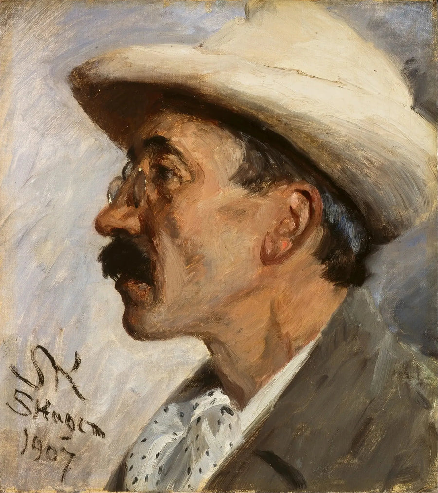 דיוקן של יוליוס פאולסן (1860-1940) - פדר סברין קרויור