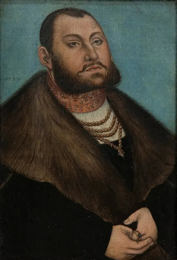 דיוקן של הבוחר ז'אן פרדריק המגנה משרץ (1503-1554) - לוקאס קרנאך הזקן
